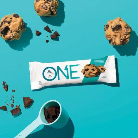 ONE Bar Chocolate Chip Cookie Dough, baton proteinowy nieskowęglowodanowy by ONE Bar (aka OhYeah! ISS Research)) (ohyeah-one-chocolate-chip-cookie-dough-baton-proteinowy-nieskoweglowodanowy)