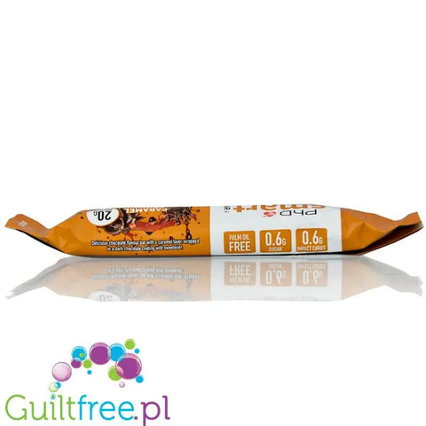Phd Smart Caramel Crunch - baton proteinowy 0,6g cukru by PhD (phd-smart-caramel-crunch-baton-proteinowy-04gcukru)