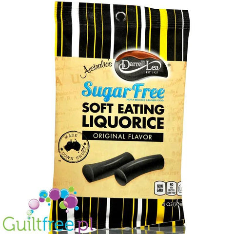 Darrell Lea Soft Liquorice miękka lukrecja do żucia bez cukru by Darrell Lea (darrell-lea-lukrecja-bez-cukru)