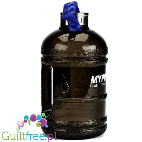 MyProtein Unisex Water Jug 1,89L czarny pojemnik na wodę z uchwytem by My Protein (myprotein-unisex-water-jug-189l)