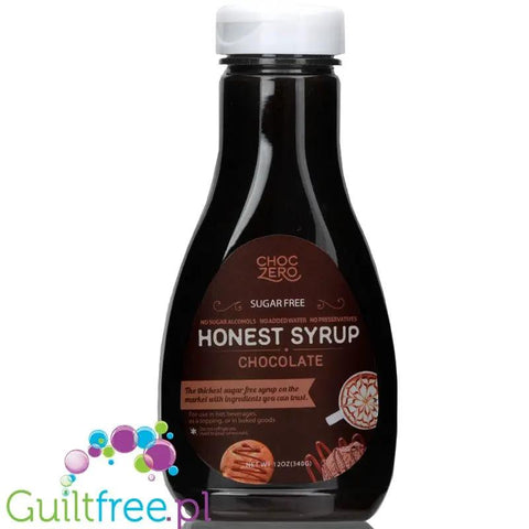 Choc Zero Honest Syrup, Chocolate - naturalny gęsty syrop czekoladowy bez cukru z błonnikiem by Choc Zero (choc-zero-honest-syrup-sugar-free-syrup-chocolate)