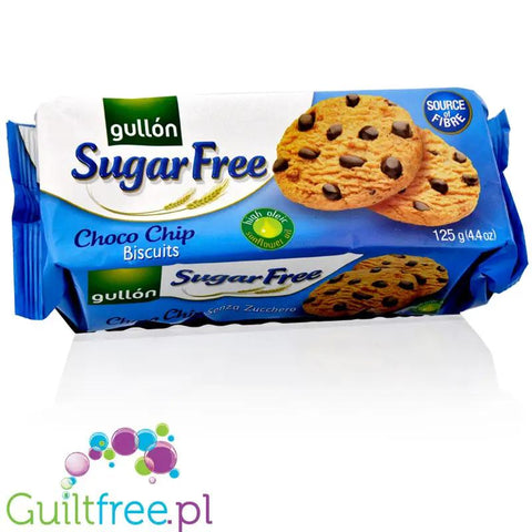Gullón Choco Chip ZERO Ciastka bez cukru z kawałkami czekolady by Gullón (gullon-choco-chip-ciastka-z-kawalkami-czekolady-bez-cukru)