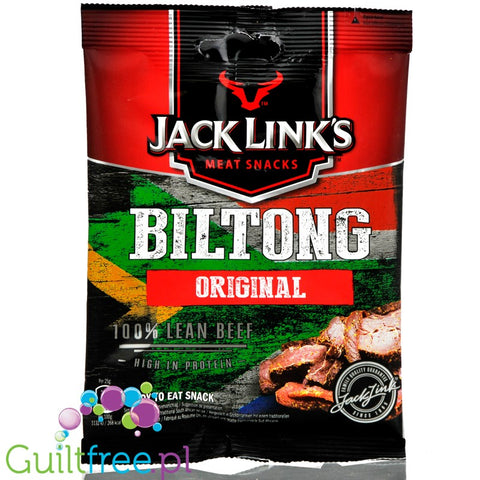 Jack Links Biltong Original suszona wołowina 53g białka by Jack Link's Beef Jerky (jack-links-biltong-original-25g)
