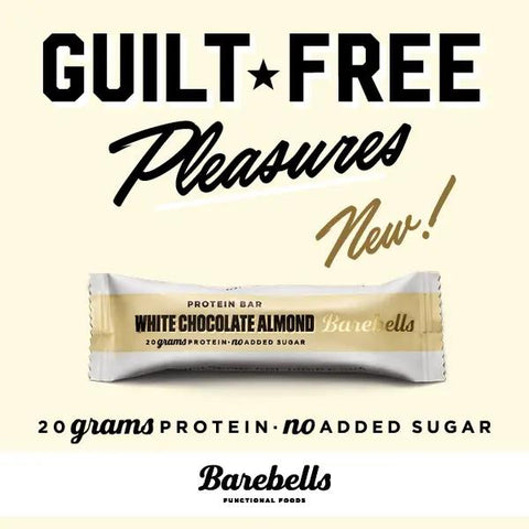 Barebells White Chocolate Almond - baton białkowy Biała Czekolada & Migdały by Barebells (barebells-white-chocolate-almond-baton-bialkowy-biala-czekolada-migdaly)