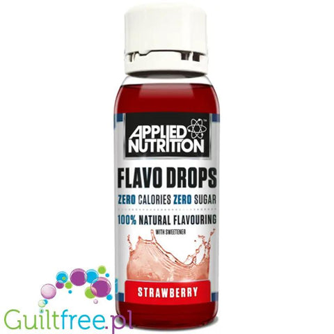 Applied Nutrition Flavo Drops, Truskawka, bezcukrowe dietetyczne krople smakowe by Applied Nutrition (applied-nutrition-flavo-drops-truskawka-bezcukrowe-dietetyczne-krople-smakowe)