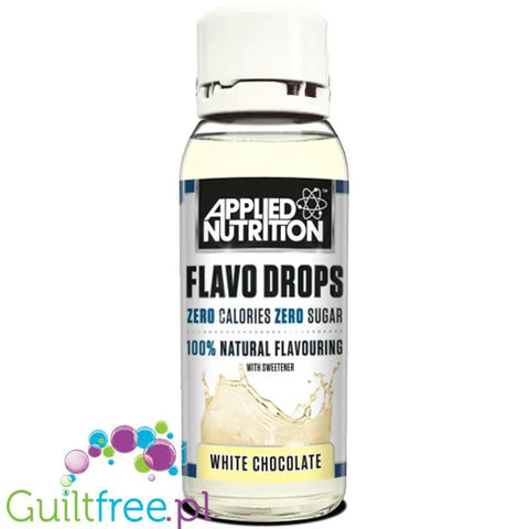 Applied Nutrition Flavo Drops, Biała Czekolada, bezcukrowe dietetyczne krople smakowe by Applied Nutrition (applied-nutrition-flavo-drops-biala-czekolada-bezcukrowe-dietetyczne-krople-smakowe)
