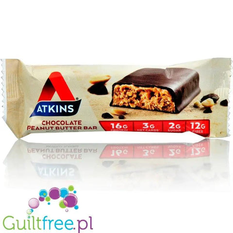 Atkins Meal Chocolate Peanut PUDEŁKO x 5 batonów by Atkins (atkins-meal-czekolada-maslo-orzechowe-pudelko)