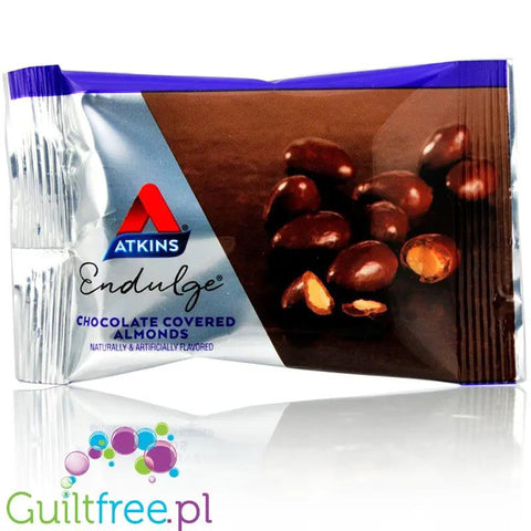 Atkins Endulge Chocolate Covered Almonds -migdały w czekoladzie bez cukru PUDEŁKO by Atkins (atkins-migdaly-w-czekoladzie-bez-cukru-pudelko)