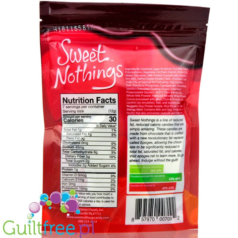 Healthsmart Sweet Nothings Caramel Crispy - czekoladki karmelowe o obniżonej zawartości tłuszczu by HealthSmart Foods (healthsmart-sweet-nothings-caramel-crispy-czekoladki-karmelowe-o-obnizonej-zawartosci-tluszczu)