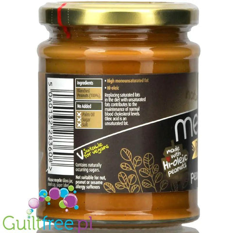 Meridian Peanut Rich Roast Crunchy - masło z długo prażonych orzechów ziemnych 100% by Meridian (meridian-rich-roast-nut-butter-crunchy-peanut)