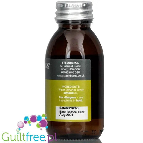Steenbergs Almond Extract - naturalny ekstrakt migdałowy z olejkiem z gorzkich migdałów by Steenbergs (steenbergs-natural-almond-extract)