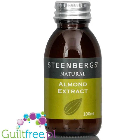 Steenbergs Almond Extract - naturalny ekstrakt migdałowy z olejkiem z gorzkich migdałów by Steenbergs (steenbergs-natural-almond-extract)