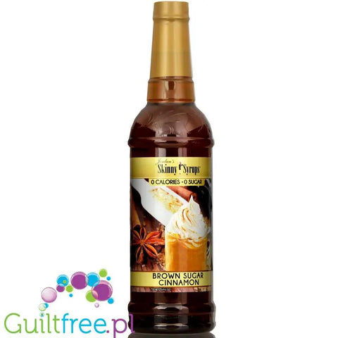 Jordan's Skinny Syrups Brown Sugar Cinnamon - syrop zero kalorii do kawy, smak Cynamon & Brązowy Cukier by Skinny Mixes Jordan's (jordan-s-skinny-syrups-sugar-free-brown-sugar-cinnamon)