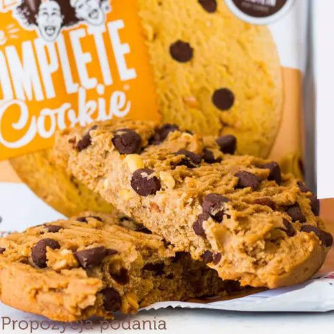 Lenny & Larry Complete Cookie, Peanut Butter & Chocolate Chip - wegańskie ciastko białkowe by Lenny & Larry's (lenny-larry-complete-cookie-peanut-butter-chocolate-chip)