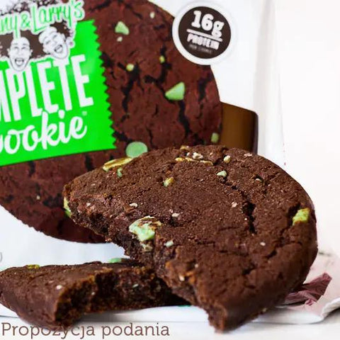 Lenny & Larry Complete Cookie Choc-O-Mint - wegańskie ciastko białkowe Mięta & Ciemna Czekolada by Lenny & Larry's (lenny-larry-complete-cookie-choc-o-mint)