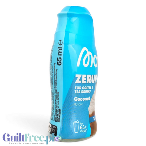 More Nutrition More Nutrition Zerup Coconut - skoncentrowany syrop do kawy i herbaty bez cukru i kalorii - Syropy do napojów