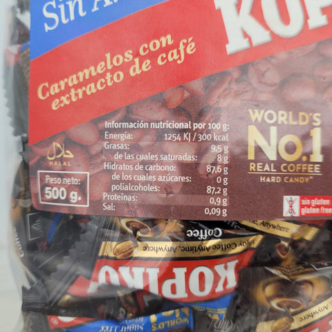 Pictolin Kopiko Coffee - mocno kawowe cukierki bez cukru - Candy