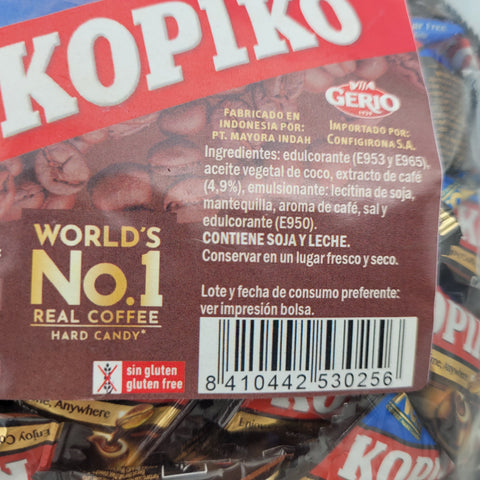 Pictolin Kopiko Coffee - mocno kawowe cukierki bez cukru - Candy