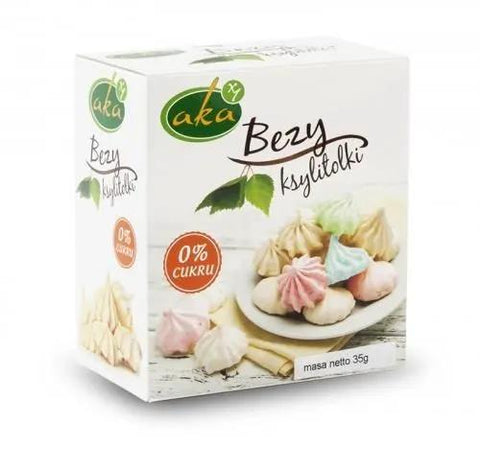 Ksylitolki Bezy z ksylitolem bez cukru by Aka (ksylitolki-bezy-z-ksylitolem-bez-cukru)