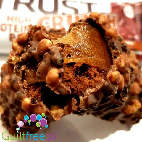 USN Trust Crunch Fudge Brownie - chrupiący baton białkowy z masą karmelową by USN (Ultimate Sports Nutrition) (usn-trust-crunch-protein-bar-chocolate-brownie)