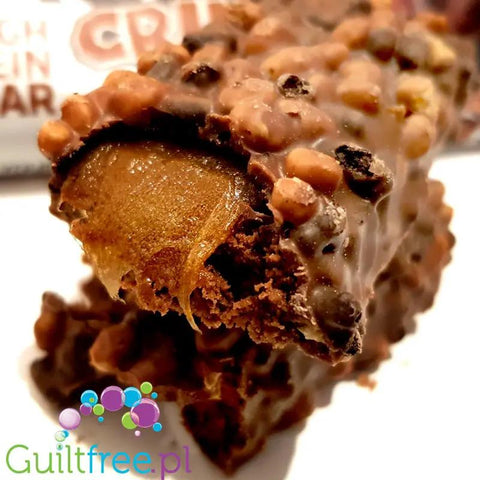 USN Trust Crunch Fudge Brownie - chrupiący baton białkowy z masą karmelową by USN (Ultimate Sports Nutrition) (usn-trust-crunch-protein-bar-chocolate-brownie)
