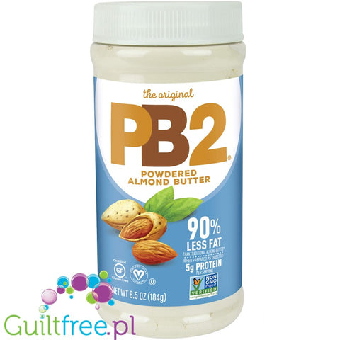 PB2 Almond odtłuszczone masło migdałowe 90% mniej tłuszczu by PB2 (Bell Plantation) (pb2-almond-odtluszczone-maslo-migdalowe-85-mniej-tluszczu)