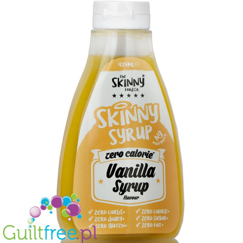 Skinny Food Vanilla - waniliowy syrop zero kalorii by Skinny Food (skinny-food-zero-calorie-vanilla-syrup)