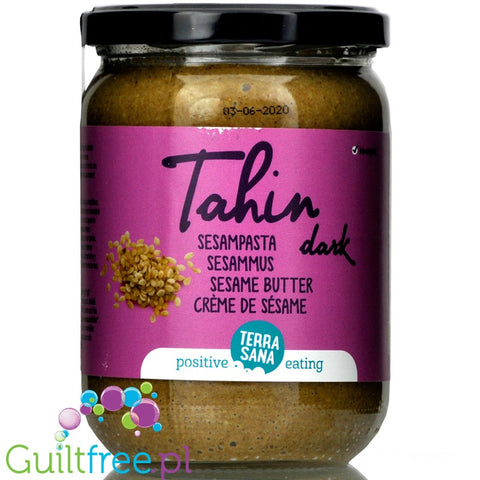 Terrasana Tahin Dark 0,5KG ciemna pasta sezamowa 100% by Terrasana (terrasana-tahin-dark-05kg-ciemna-pasta-sezamowa-100)