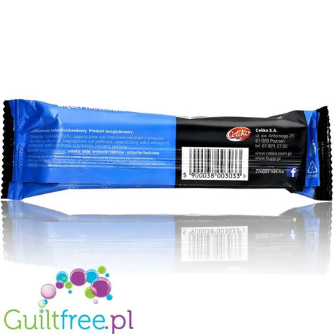Frupp Truskawka - owocowy batonik 37kcal, 8% błonika by Celiko (batonik-truskawkowy-frupp-37kcal-8-blonika)