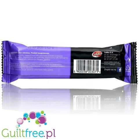 Frupp Wiśnia - liofilizowany batonik 35kcal 6% błonika by Celiko (batonik-wisniowy-frupp-35kcal-6-blonika)