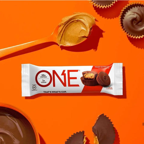 ONE Bar Peanut Butter Cup baton białkowy bez glutenu (Miseczki Orzechowe) by ONE Bar (aka OhYeah! ISS Research)) (ohyeah-one-peanut-butter-cup-baton-bialkowy-bez-glutenu-miseczki-orzechowe)