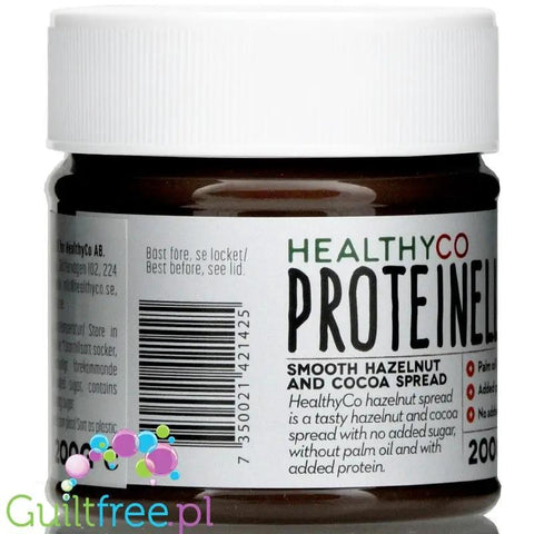 HealthyCo Proteinella krem czekoladowy z orzechami laskowymi, bez cukru i oleju palmowego by HealthyCo (healthyco-proteinella-krem-czekoladowy-z-orzechami-laskowymi-bez-cukru)