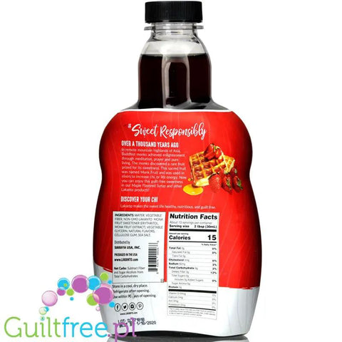 Lakanto Maple - syrop bez cukru o smaku syropu klonowego by Lakanto (lakanto-maple-syrop-bez-cukru-o-smaku-syropu-klonowego)