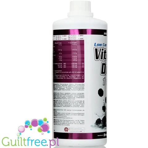 Vital Drink Jeżyna 1L - koncentrat bez cukru z L-karnityną i witaminami by Best Body Nutrition (vital-drink-jezyna-1l-koncentrat-bez-cukru-z-witaminami)