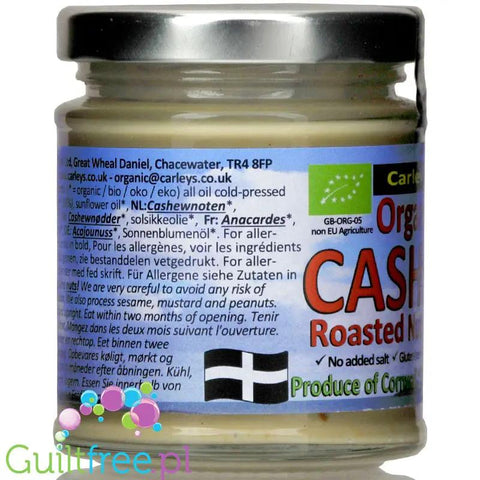 Carley's Organic Cashew organiczne masło z orzechów nerkowca by Carley's Organic (carley-s-organic-cashew-organiczne-maslo-z-orzechow-nerkowca)