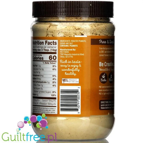 PB2 Original Powdered Peanut Butter 452g- odtłuszczone masło orzechowe w proszku XXL by PB2 (Bell Plantation) (pb2-original-odtluszczone-maslo-orzechowe-xxl)