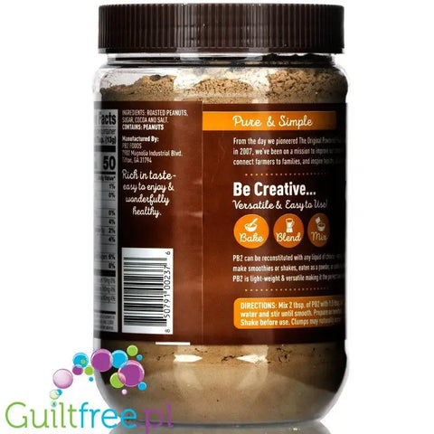PB2 Chocolate - czekoladowe odtłuszczone masło orzechowe XXL by PB2 (Bell Plantation) (chocolate-pb2-czekoladowe-odtluszczone-maslo-orzechowe-xxl)