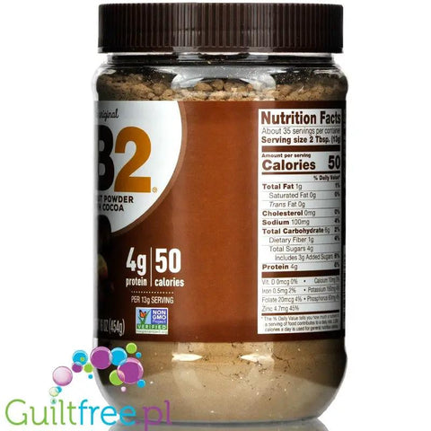 PB2 Chocolate - czekoladowe odtłuszczone masło orzechowe XXL by PB2 (Bell Plantation) (chocolate-pb2-czekoladowe-odtluszczone-maslo-orzechowe-xxl)