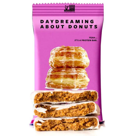 TRUBAR Daydreaming About Donuts - wegański baton białkowy bez soi, glutenu i słodzików by TRUWOMEN (trubar-daydreaming-about-donuts-weganski-baton-bialkowy-bez-soi-glutenu-i-slodzikow)