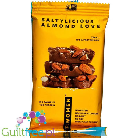 TRUBAR Saltylicious Almond Love - wegański baton proteinowy bez soi, glutenu i słodzików by TRUWOMEN (trubar-saltylicious-almond-love-weganski-baton-proteinowy-bez-soi-glutenu-i-slodzikow)
