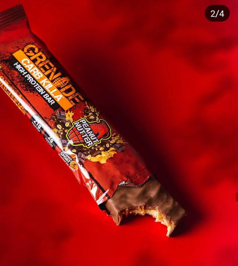 Grenade Carb Killa Peanut Nutter - baton proteinowy 20g białka, Czekolada, Karmel & Orzechy by Grenade Carb Killa (grenade-carb-killa-peanut-nutter)