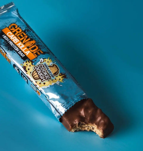 Grenade Carb Killa Cookie Dough, baton białkowy z ksylitolem, Ciasteczka & Czekolada by Grenade Carb Killa (grenade-carbkilla-cookie-dough-baton-bialkowy)