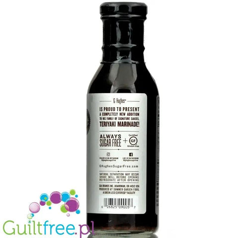 G. Hughes Teriyaki Marinade - azjatycka marynata bez cukru i glutenu by G.Hughes Smokehouse (g-hughes-sugar-free-marinade-teriyaki)