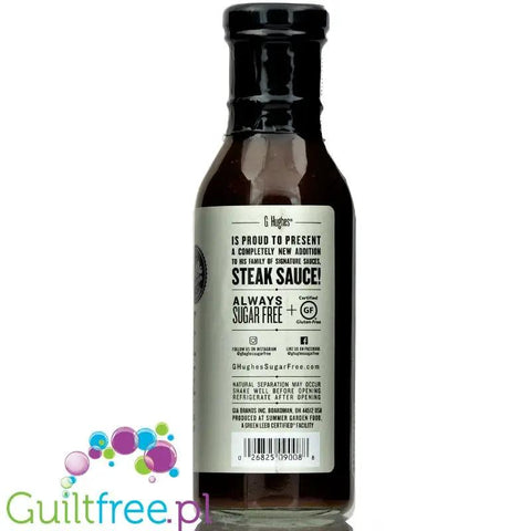 G. Hughes Steak Sauce - sos do steków bez cukru i glutenu by G.Hughes Smokehouse (g-hughes-sugar-free-steak-sauce)