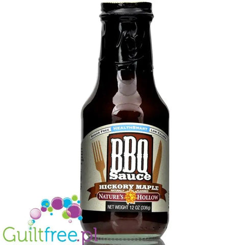 Nature's Hollow Hickory Maple BBQ - klonowo-wędzony sos barbeque z ksylitolem by Nature's Hollow (nature-s-hollow-sugar-free-bbq-sauce-hickory-maple-12-oz)