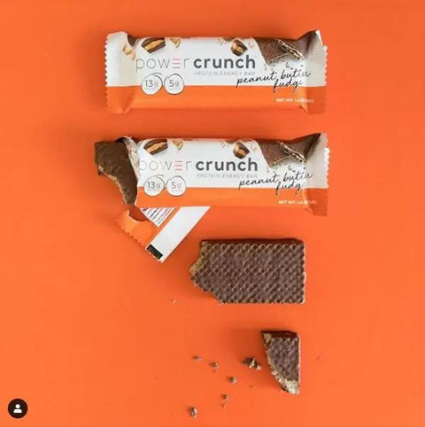 Power Crunch Peanut Butter Fudge - wafelek proteinowy ze stewią, Krówka, Czekolada & Masło Orzechowe by Power Crunch (power-crunch-proteinowy-baton-krowkowo-czekoladowy-13g-bialka-niskie-ig)
