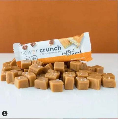 Power Crunch Salted Caramel - proteinowy wafelek ze stewią by Power Crunch (power-crunch-proteinowy-baton-slodzony-stewia-power-crunch-bars-salted-caramel)