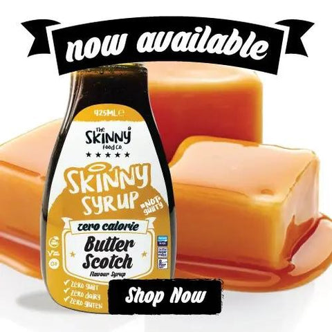 Skinny Food Butterscotch - syrop zero kalorii (Maślany Herbatnik) by Skinny Food (skinny-food-butterscotch-syrop-zero-kalorii-maslany-herbatnik)