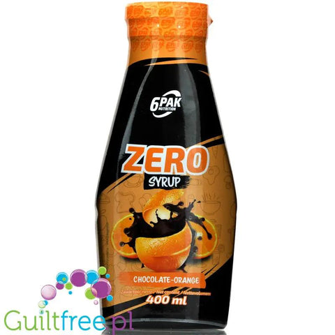 6Pak Zero Syrup Chocolate & Orange - sos czekoladowo-pomarańczowy by 6Pak Nutrition (6pak-zero-sauce-chocolate-orange-sos-czekoladowo-pomaranczowy)
