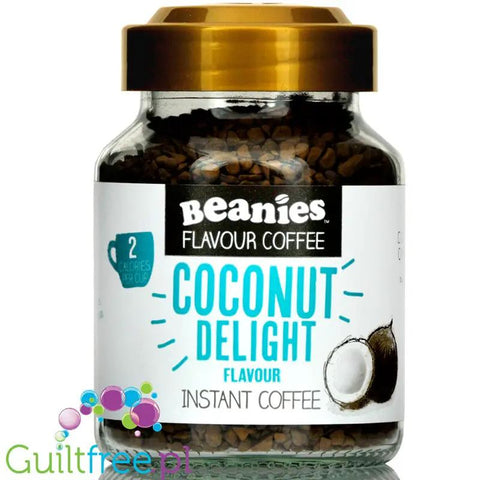 Beanies Coconut Delight - liofilizowana, aromatyzowana kawa instant 2kcal by Beanies Flavour Coffee (beanies-coconut-delight)